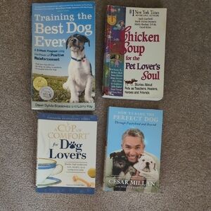 Four Assorted Dog Books